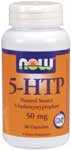 Now Foods 5-HTP 50 mg 5-Hydroxy-L-Tryptophan - 90 Caps