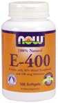 NOW Foods Vitamin E-400 IU - 100 Gels